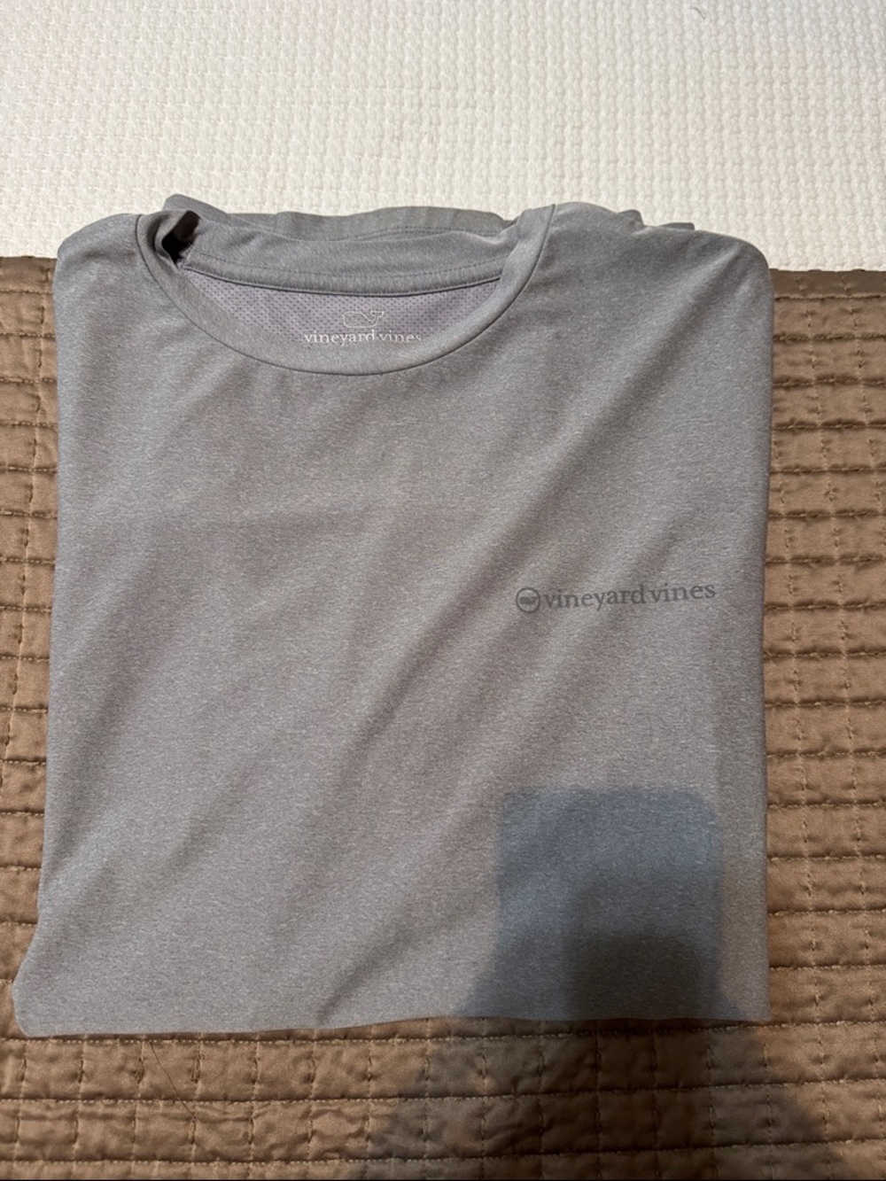 Vineyard Vines performance  Tee - Gray medium